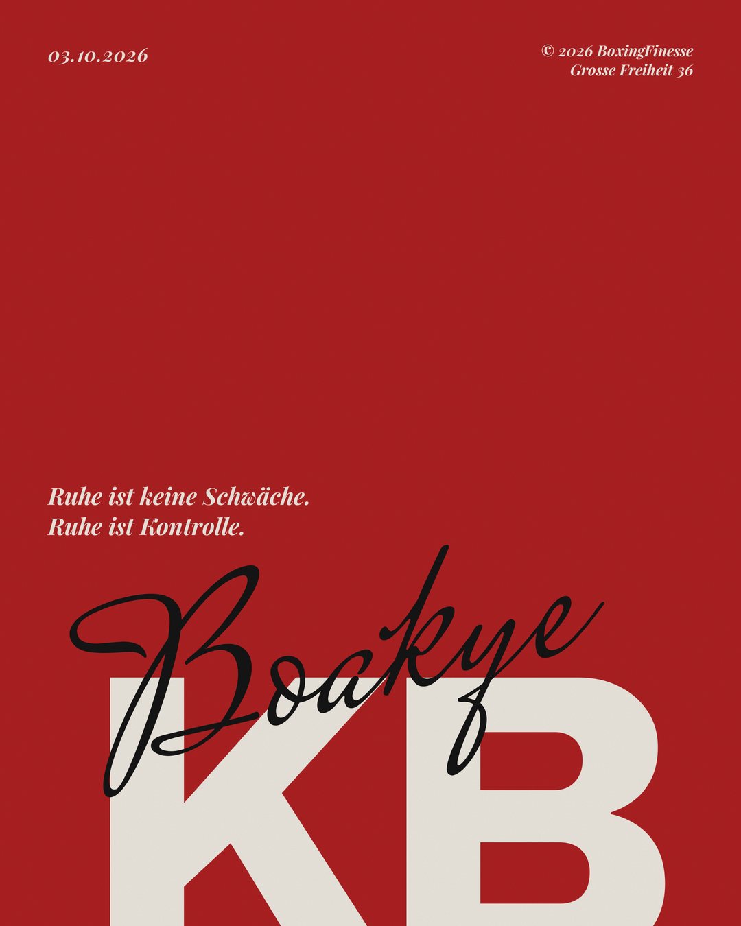 Kevin Boakye red series 2